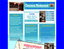 Tablet Screenshot of overseaschinesecarlsbad.com